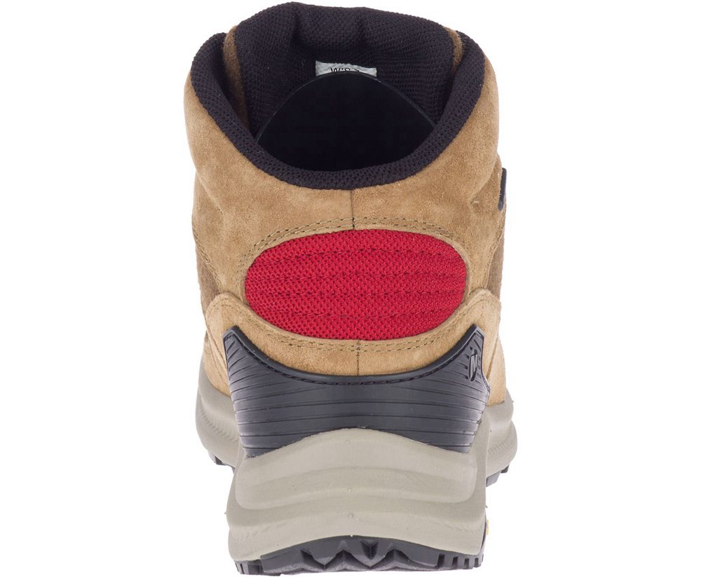 Merrell Boots Brown - Ontario 85 Wool Mid Waterproof - Womens 70PWADTVU